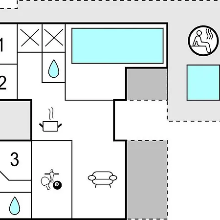Сasa de vacaciones Bonita Casa En Con Sauna Jesendorf